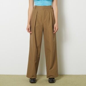 Tibi Brown Wide Leg Pants